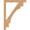 Ekena Millwork Merced Block Smooth Bracket, Western Red Cedar, 3 1/2"W x 36"D x 48"H BKT04X36X48MRC05SWR - alternate 4
